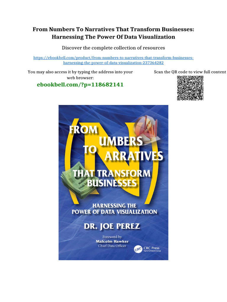From Numbers to Narratives That Transform Businesses: Harnessing the ...