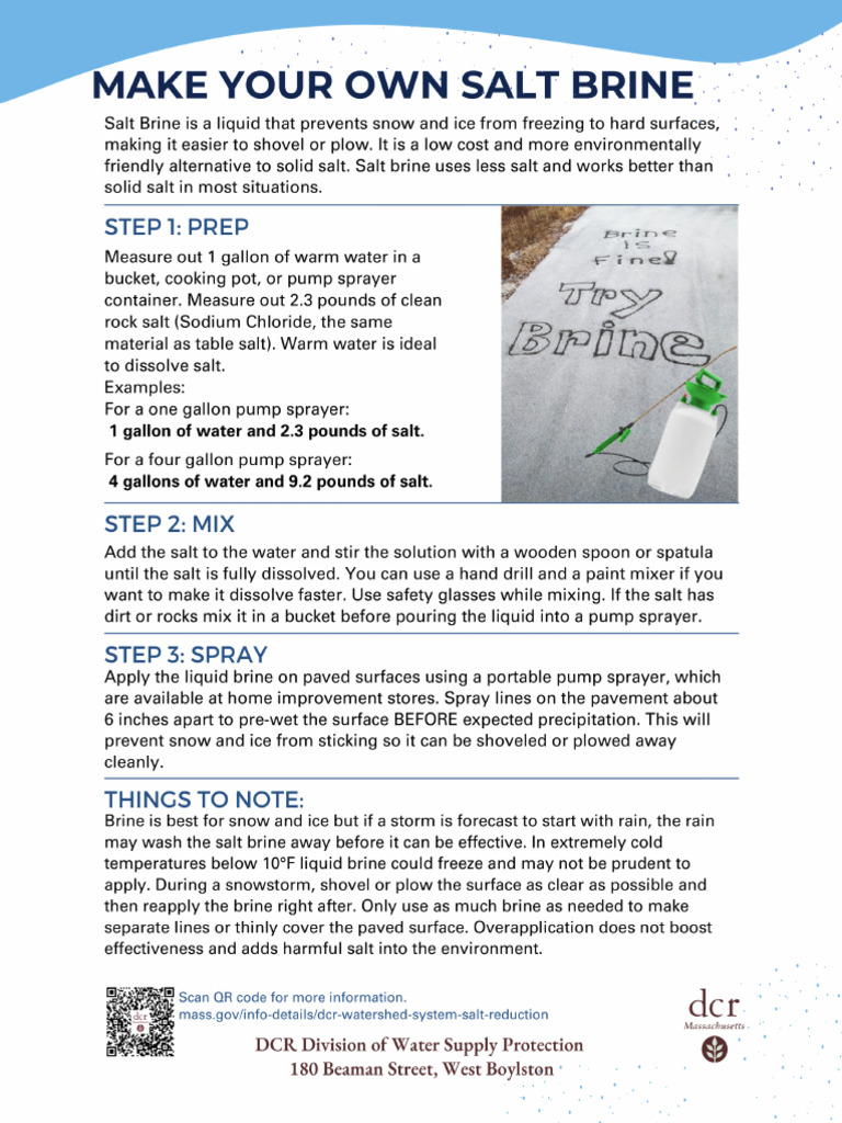 DC R Make Your Own Brine | PDF