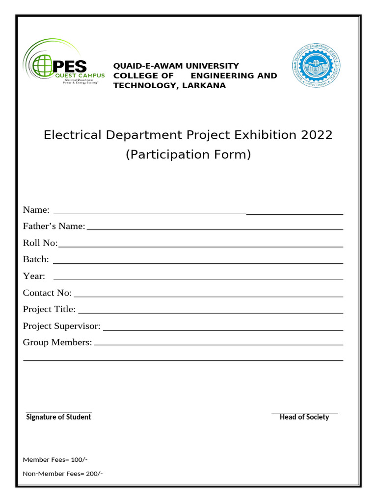 Project Exhibition | PDF