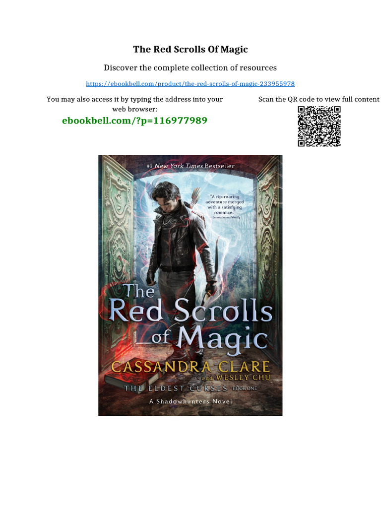 The Red Scrolls of Magic Updated 2025 | PDF | Feminism | Gender Studies