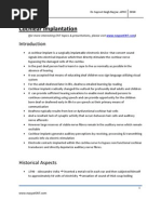 Download Cochlear Implantation by Suprit Sn SN99709095 doc pdf