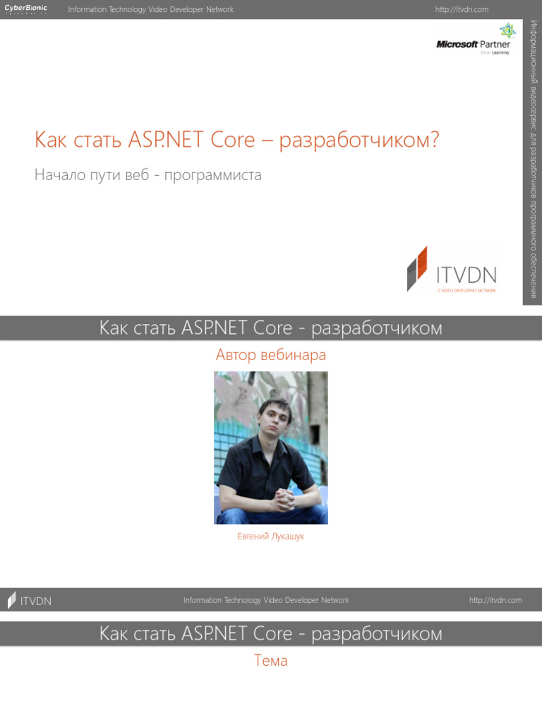How Become Programmer How Become Aspnet Core Materials | PDF