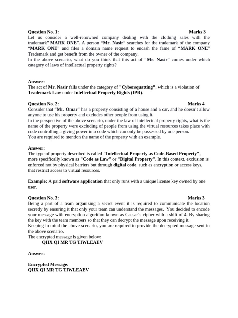 CS 204 Assignment | PDF | Encryption | Secrecy