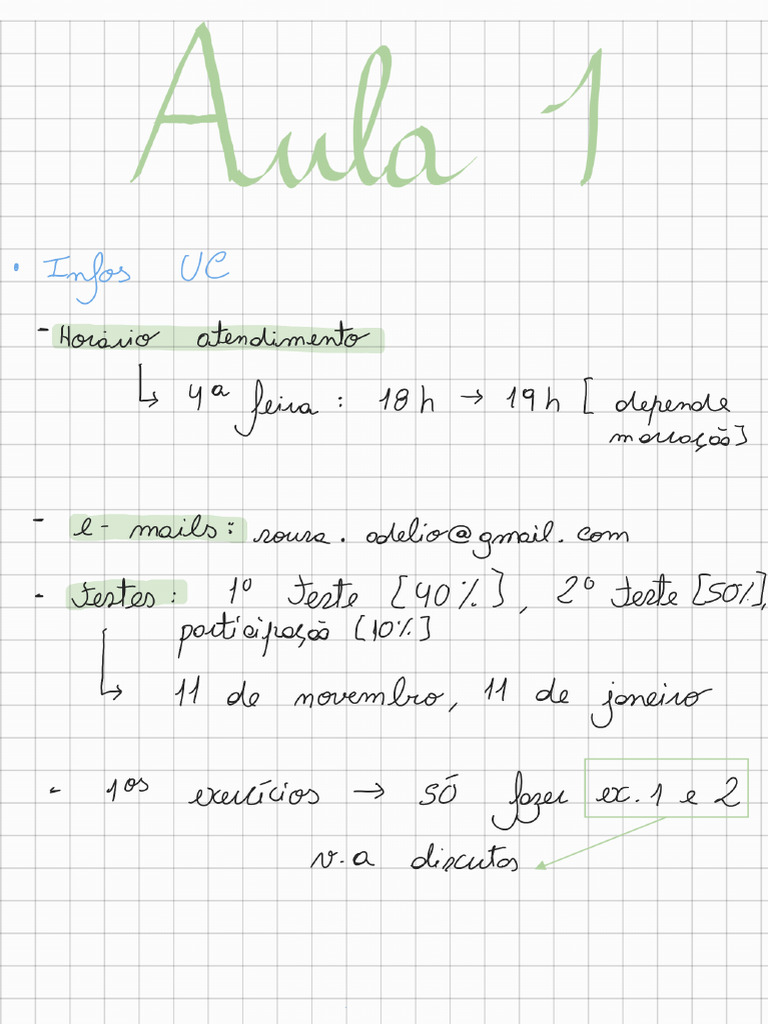 Aula 1 Métodos | PDF