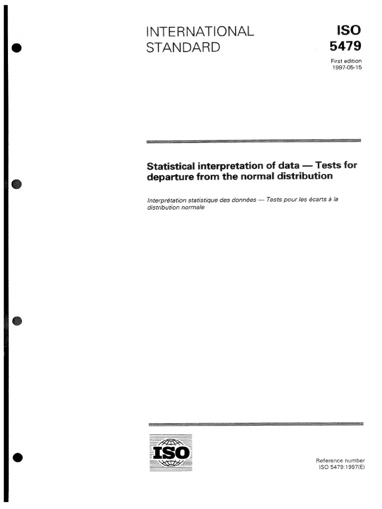 Iso 5479 | PDF
