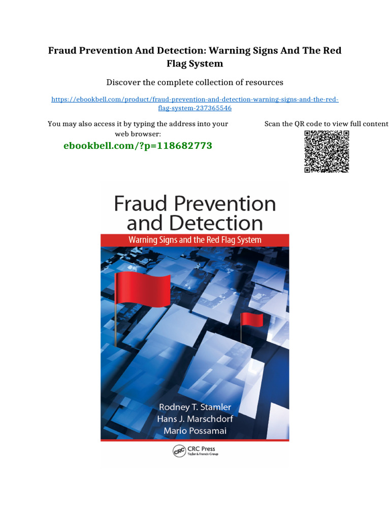 Fraud Prevention and Detection: Warning Signs and the Red Flag System ...