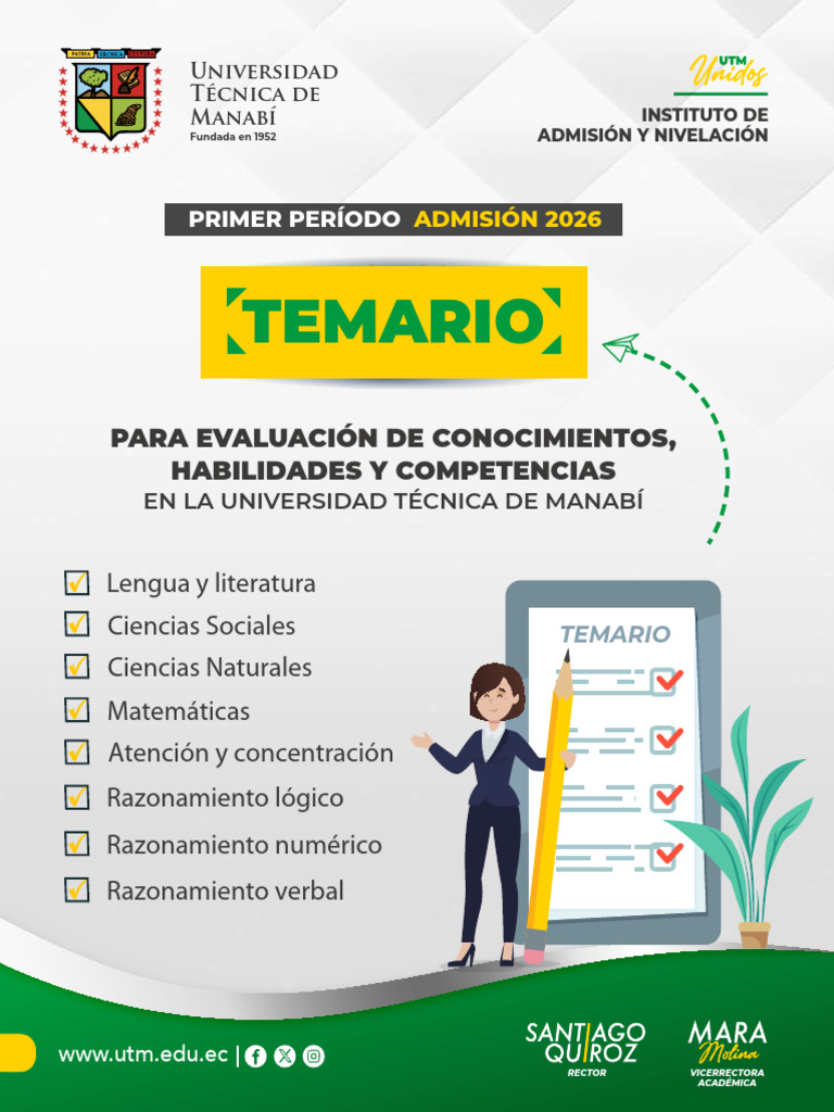 Temario para Evaluacion S1-2026-Comprimido | PDF | Biología Celular ...