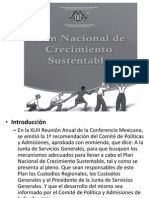 Plan - Nacional de CreCimiento Sustentable