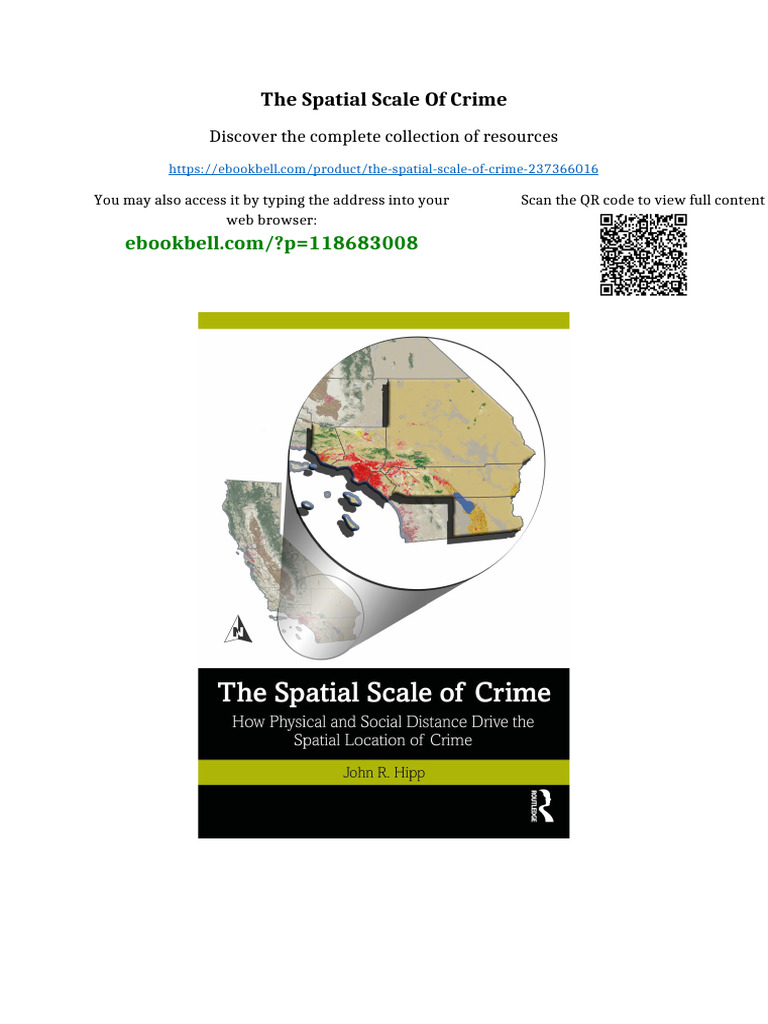 The Spatial Scale of Crime Sample | PDF | Veganism | Intellectual Property