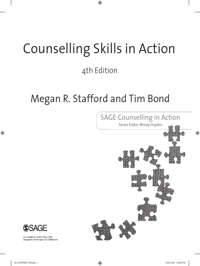?2020 - Stafford + Bond - Counselling Skills in Action | PDF ...