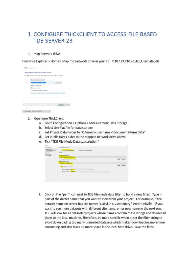 Configure ThickClient To Access Server23 | PDF