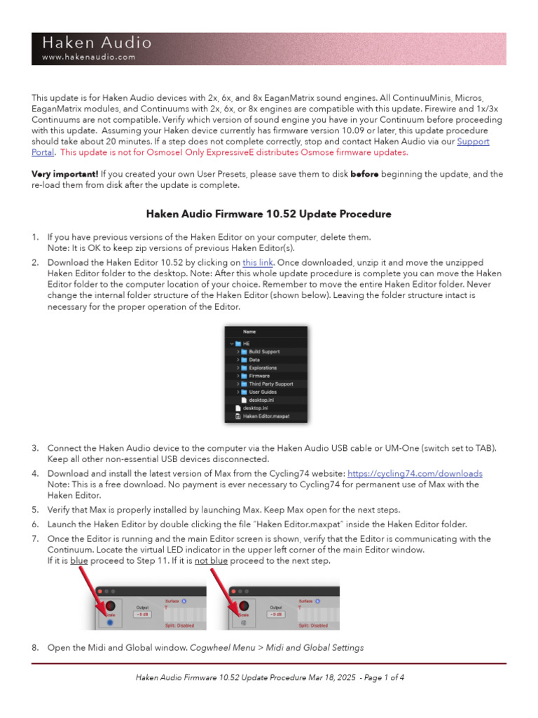 1052 Firmware Update Procedure | PDF | Usb | Computer Architecture