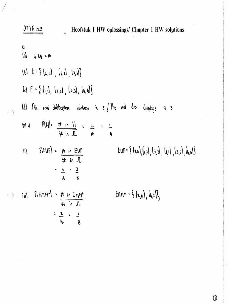 STTN125 CH1 Exercises | PDF