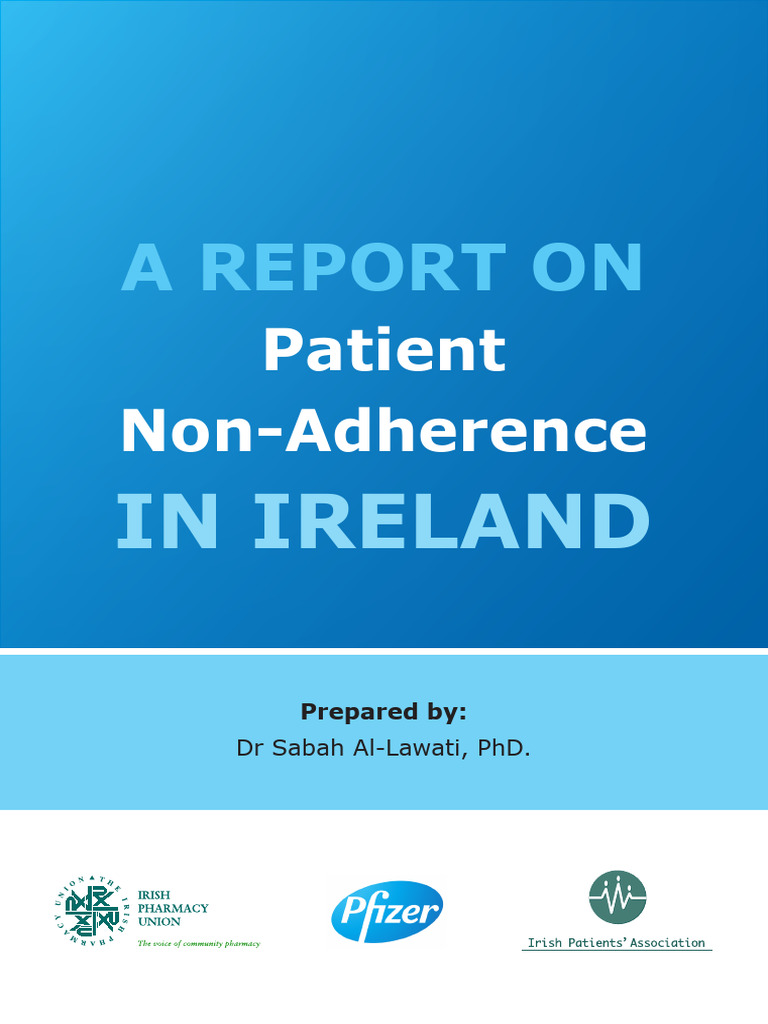 Adherence Report Final | PDF | Medical Prescription | Chronic Condition