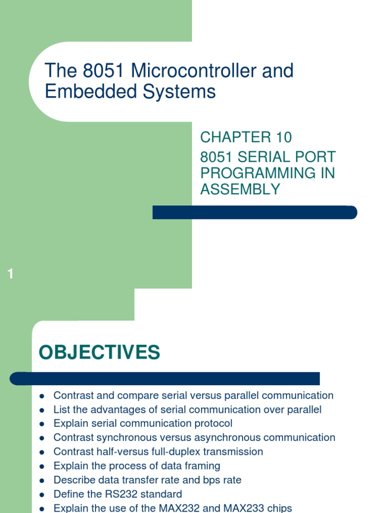 8051 Serial Port Programming Guide | PDF | Digital Technology | Data