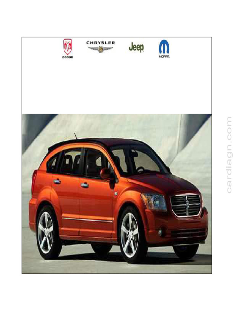 Dodge Caliber BRM | PDF | Corrosion | Mechanical Engineering