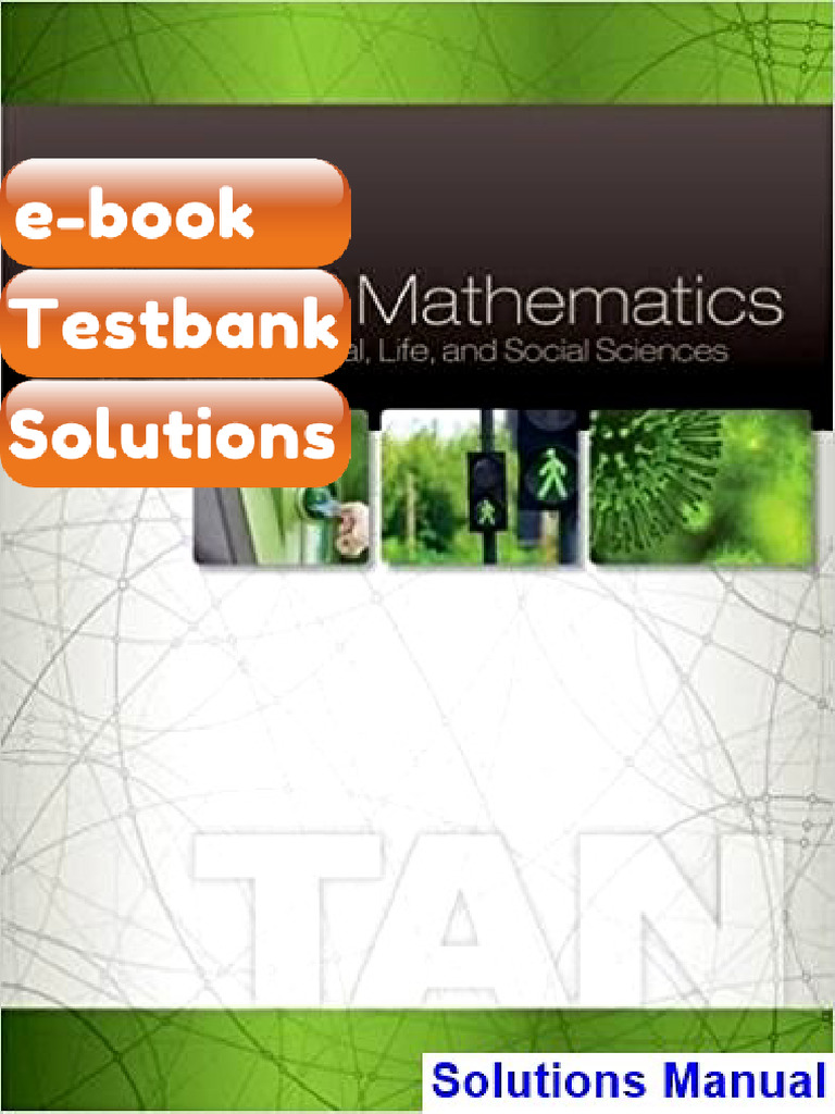Testbank Applied Mathematics for the Managerial Life and Social ...