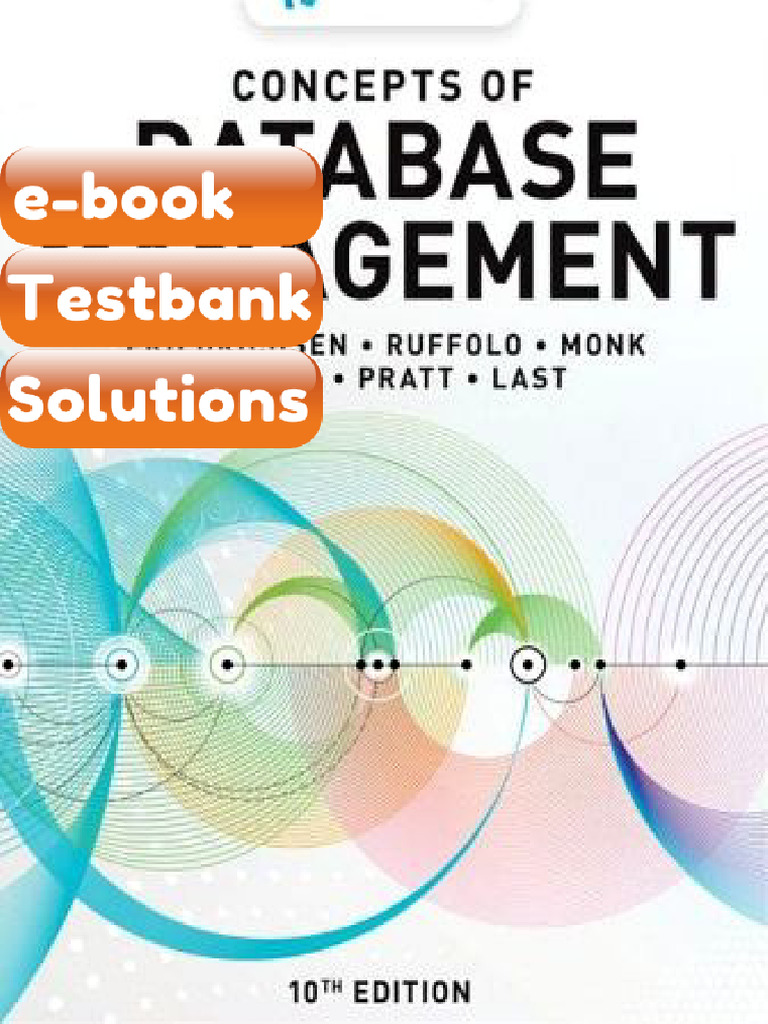 Testbank Concepts of Database Management 10th Edition Lisa Friedrichsen ...