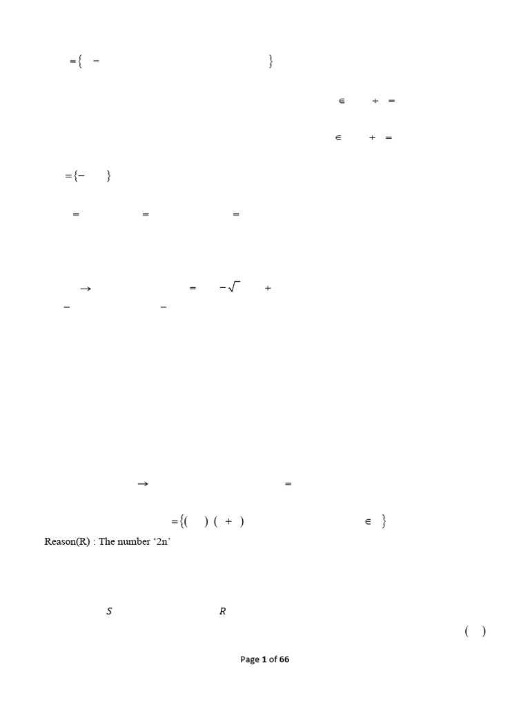 12 Maths Worksheet Compiled | PDF