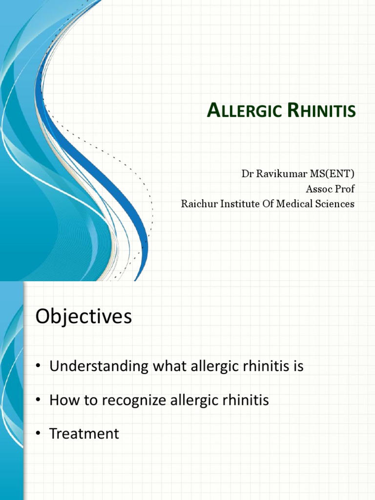 Allergic Rhinitis and Nasal Polyps | PDF | Allergy | Allergen