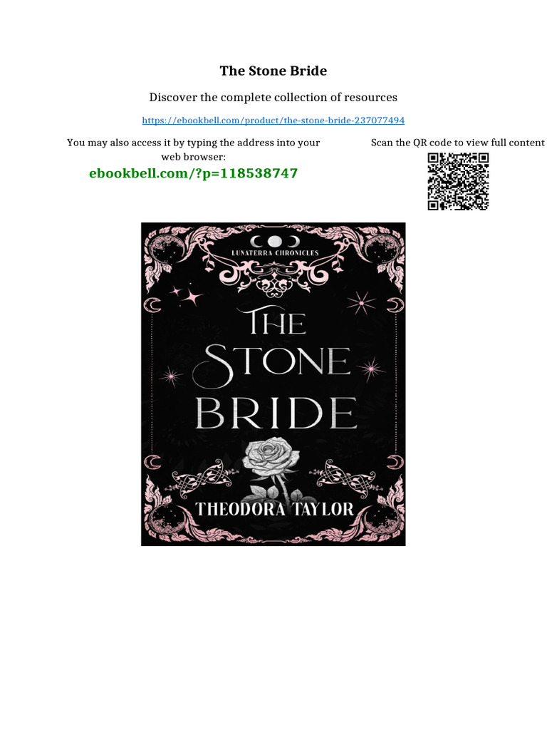 The Stone Bride No Waiting Time | PDF | Liposome | Physical Sciences