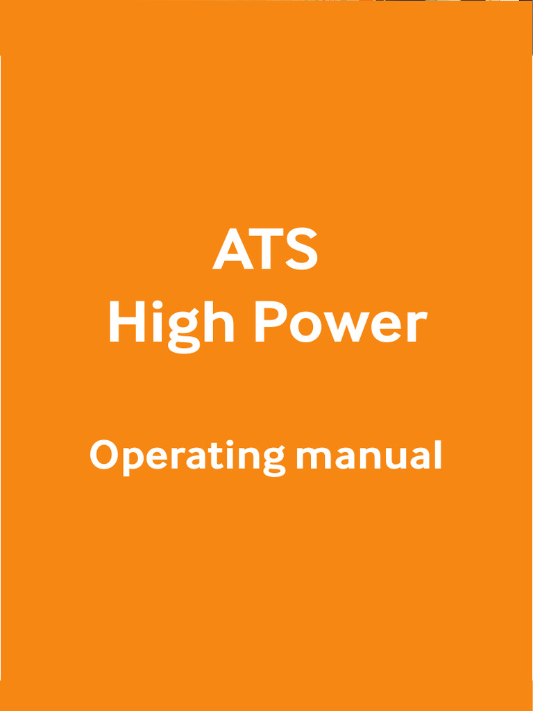 Ats HPDH 230V 2 | PDF | Usb | Electrical Connector
