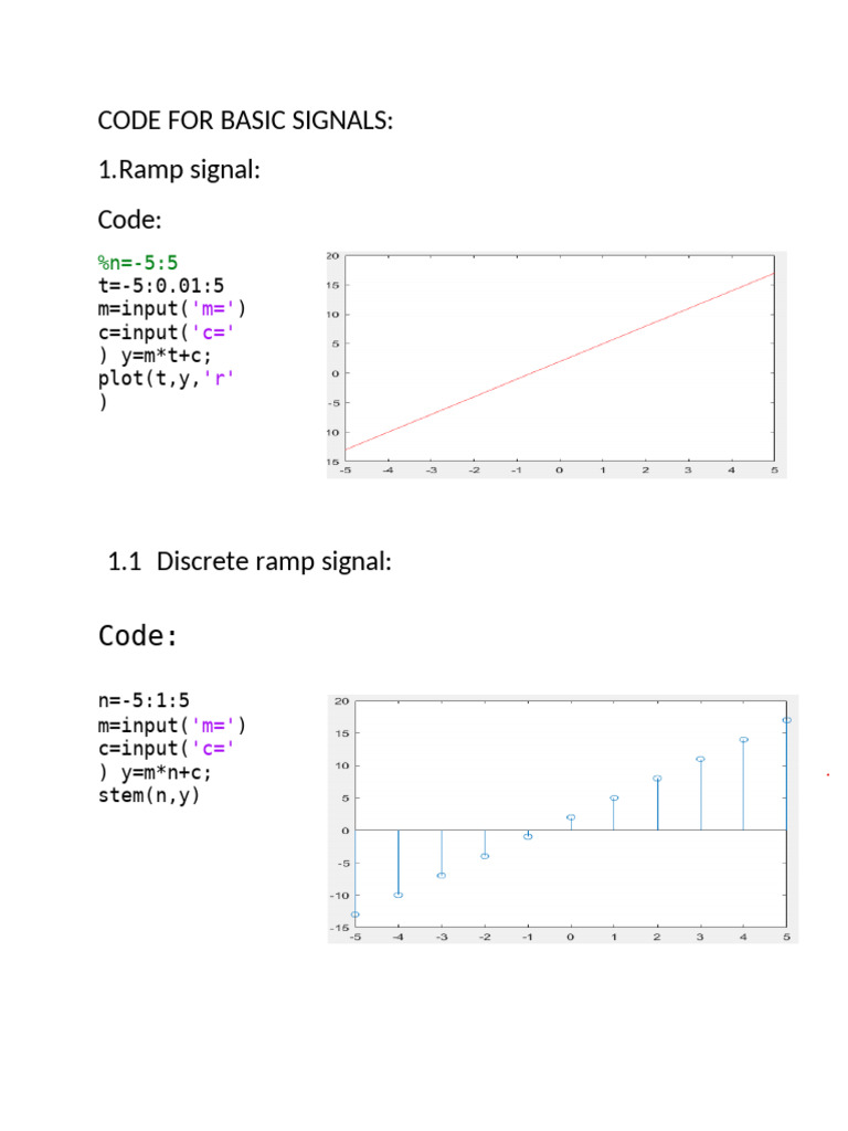 Lab1 of DSP | PDF