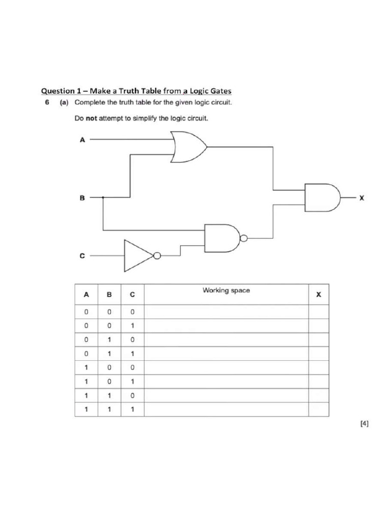 Logic Circuit-Assignment | PDF