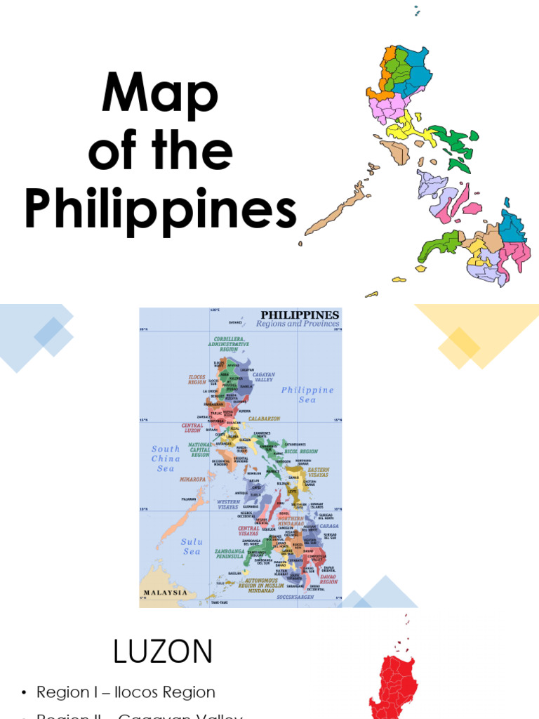 6 Regions in The PH | PDF | Luzon | Mindanao