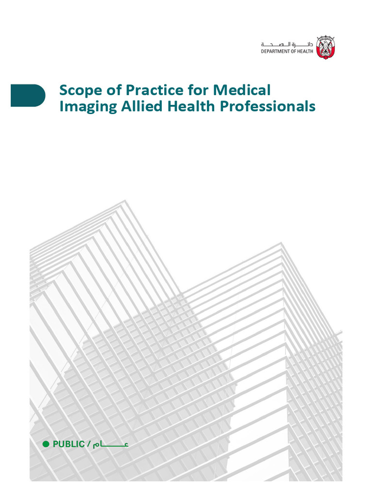 SOP For Medical Imaging Allied Healthcare Professionals | PDF | Nuclear ...