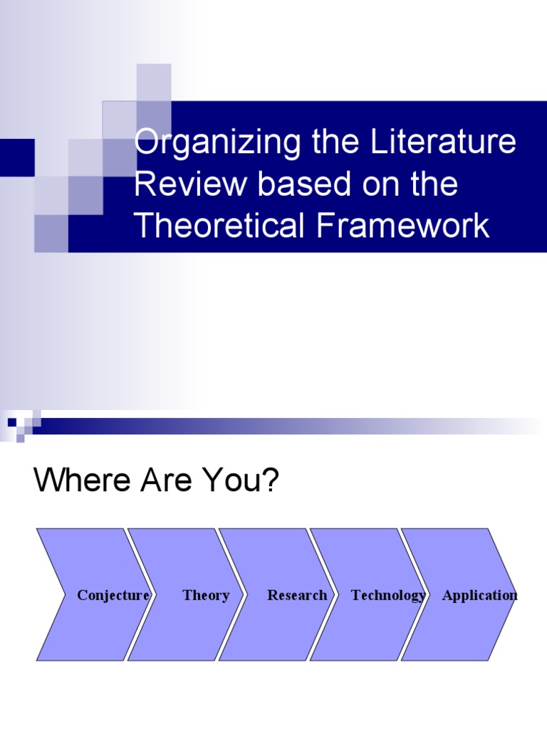 literature review theoretical contributions