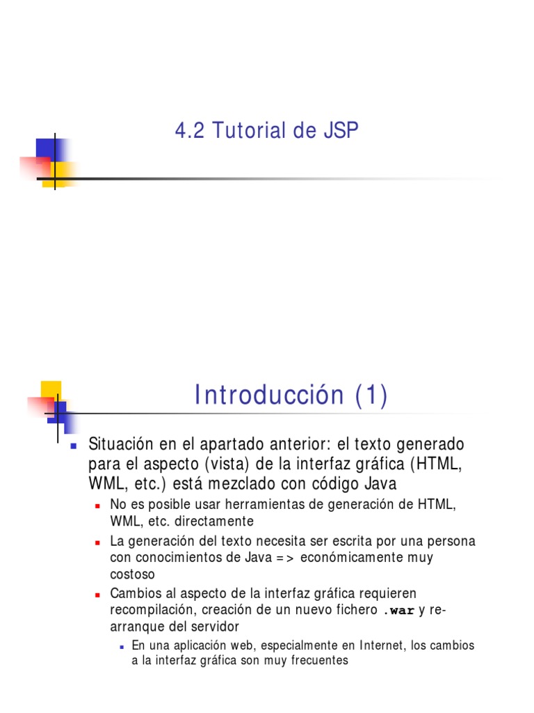 4.2 Tutorial de JSP | PDF