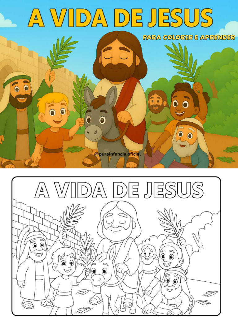 A Vida de Jesus - Estilo Bobbie Goods - Pura Infancia | PDF