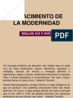 2011 Clase 10 Modernidad s XVI - XVII - HH