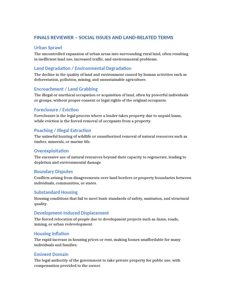 Cle Reviewer | PDF | Environmental Degradation | Natural Sciences