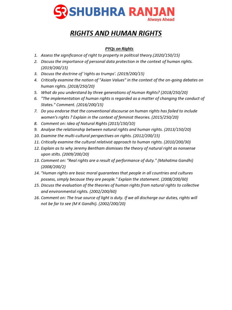 637679867794360347 | PDF | Rights | Human Rights