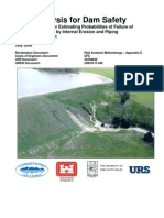 USACE BOR Risk For Dams - Guidance Document Piping - Toolbox - Report - Delta 31 July 2008 PDF