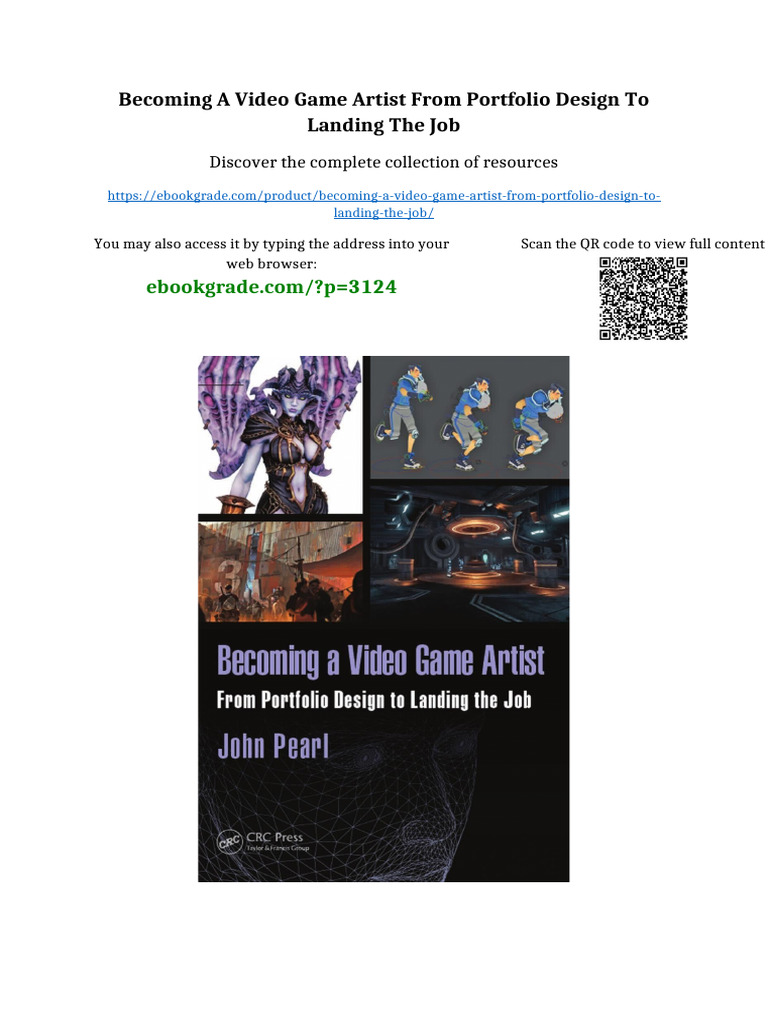 Becoming a Video Game Artist From Portfolio Design to Landing the Job ...