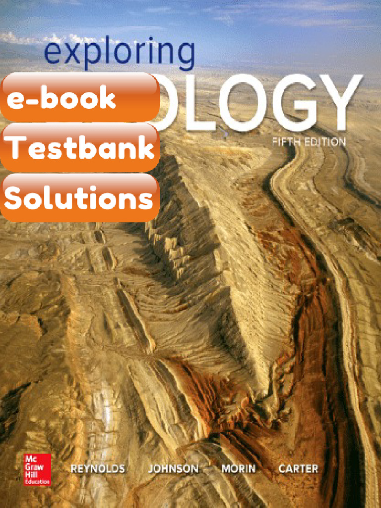 Testbank Exploring Geology 5th Edition by Stephen Reynolds Fast ...