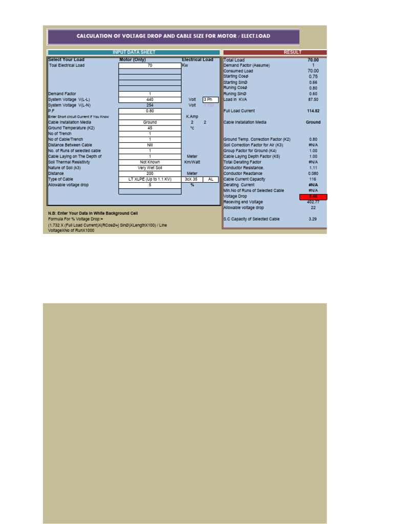 Cable Design | PDF | Voltage | Volt