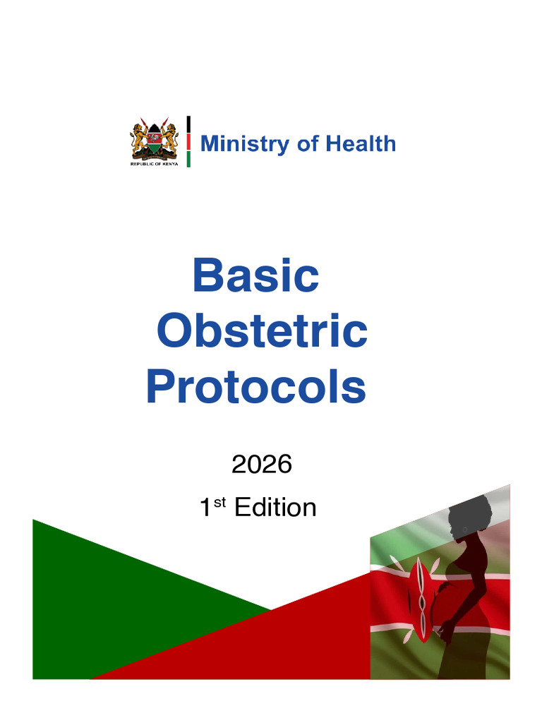 Basic Obstetric Protocol - Shareable | PDF | Childbirth | Mammalian ...