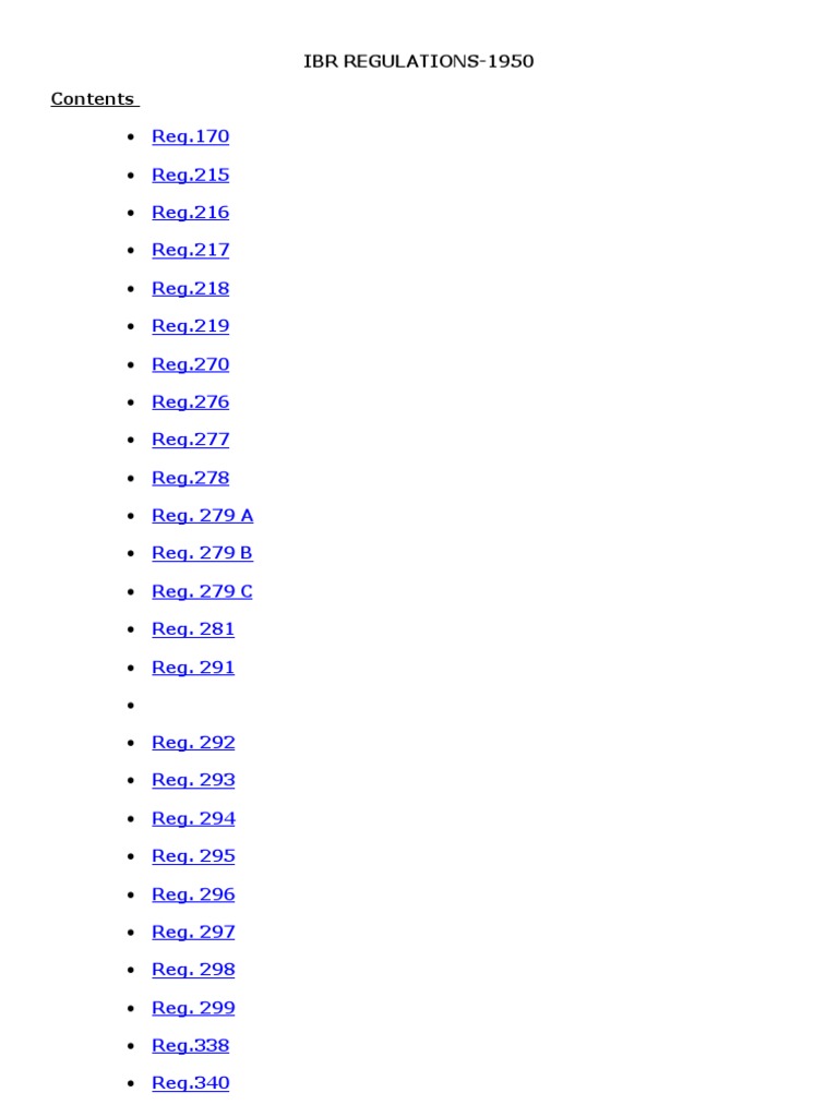 IBR Regulations Overview 1950 | PDF | Pipe (Fluid Conveyance) | Boiler