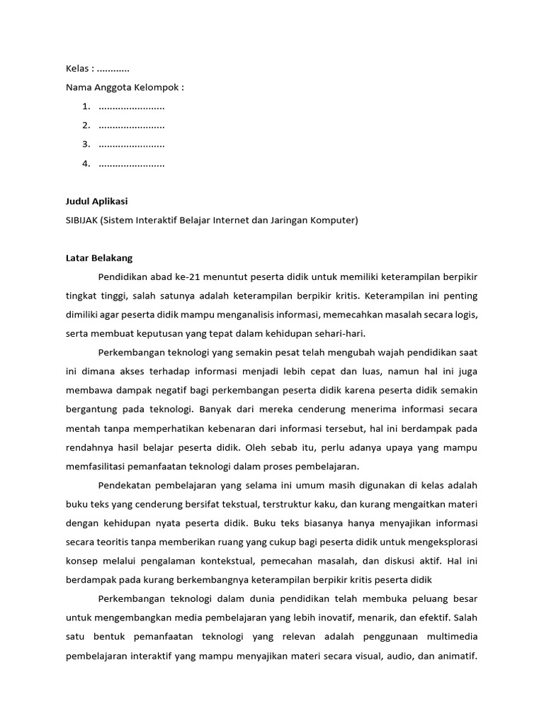 Contoh RPA | PDF