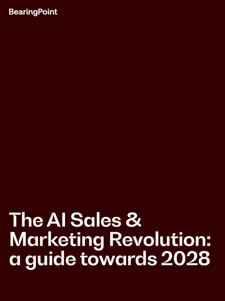 The AI Sales & Marketing Revolution | PDF | Artificial Intelligence ...
