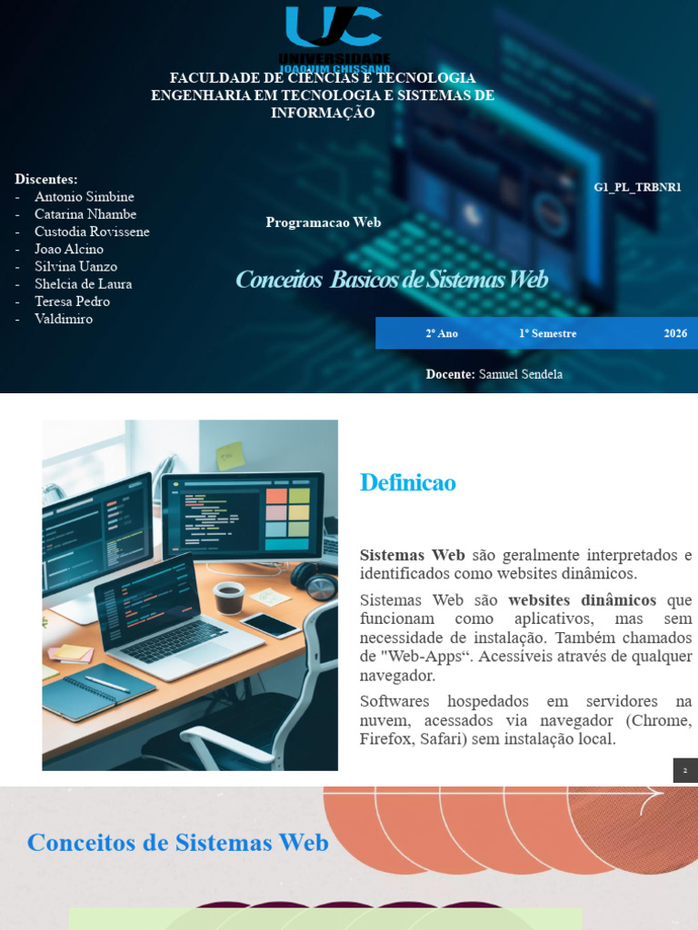 Conceitos Basicos de Sistemas Web | PDF | Rede mundial de computadores ...