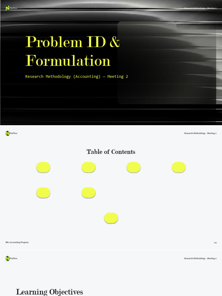 BAB 2 Research Problem Identification | PDF | Methodology | Audit