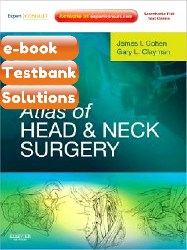 Testbank Atlas of Head and Neck Surgery Fast Download | PDF ...