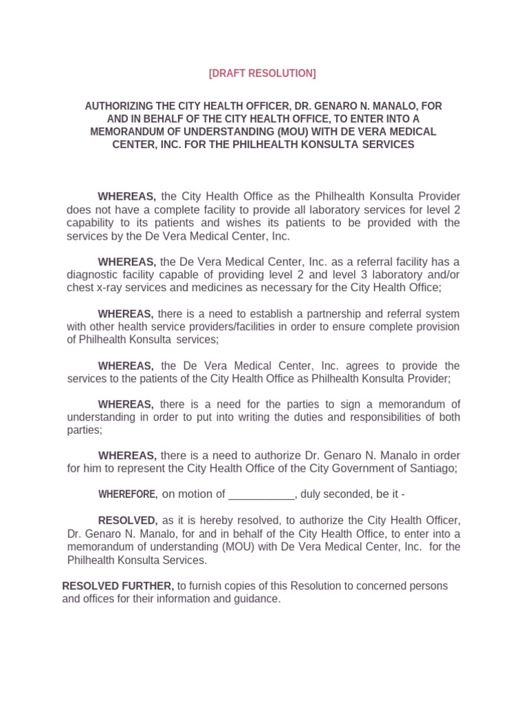 Draft Resolution 1 | PDF