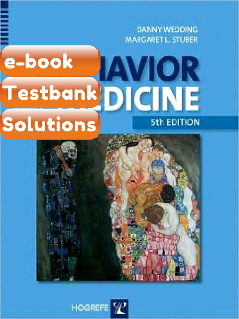 Testbank Behavior and Medicine 5th Edition Fast Download | PDF ...
