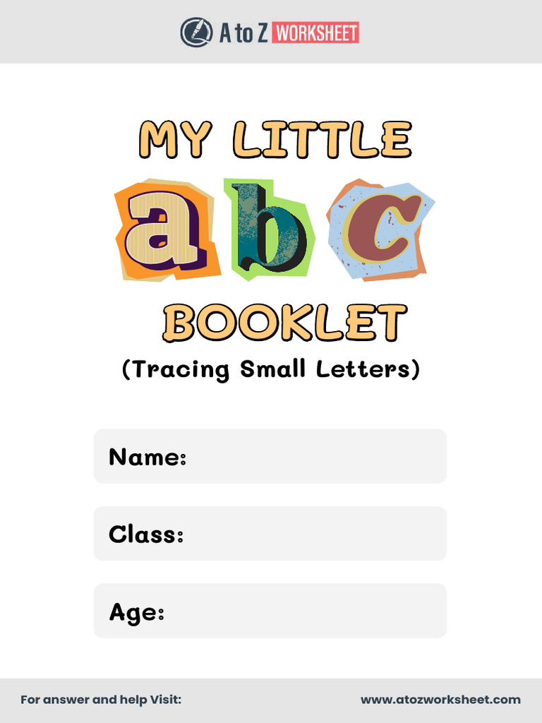 Small Letters A To Z Worksheets | PDF